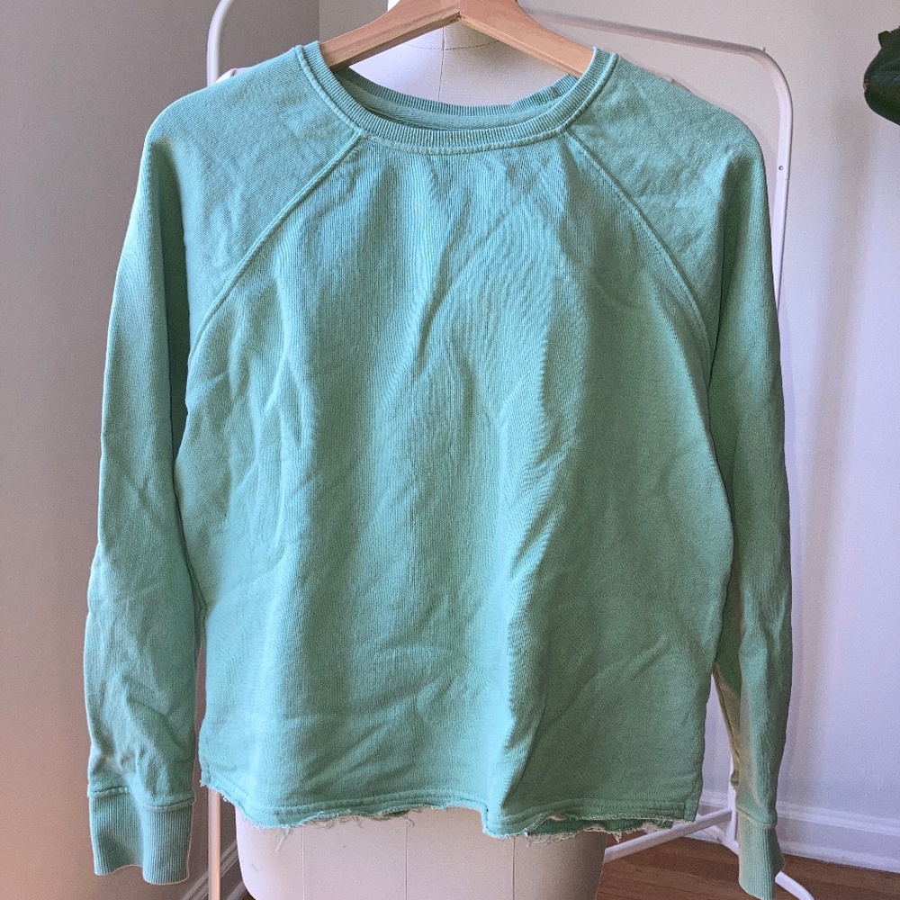 Pact Organic Cotton Crewneck Pullover Sweatshirt XS
